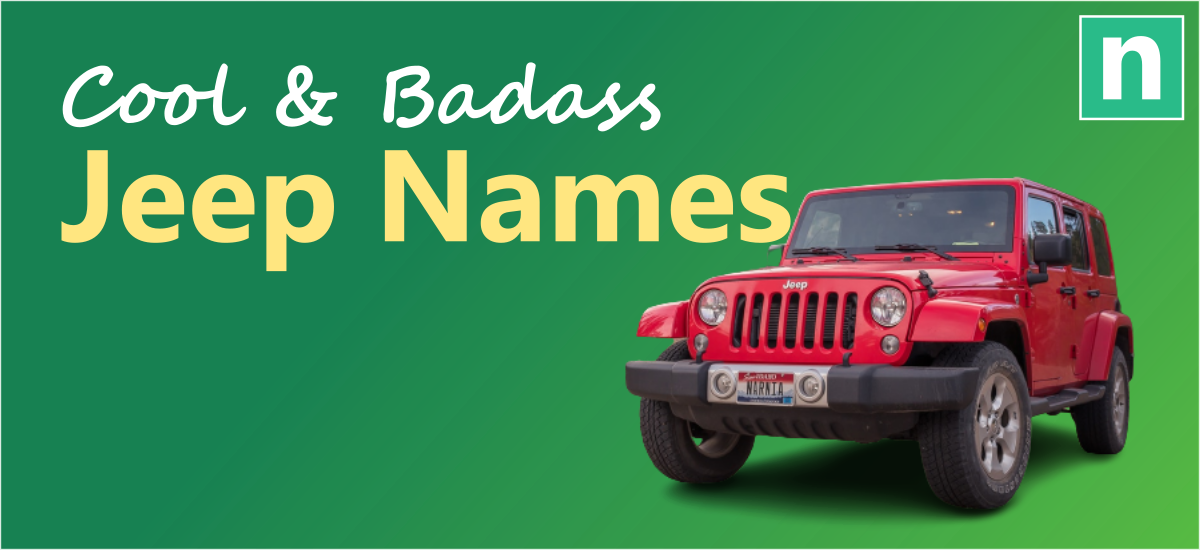 757 Jeep Names in 2022 (Cool, Funny & Colorful) - Nameviser